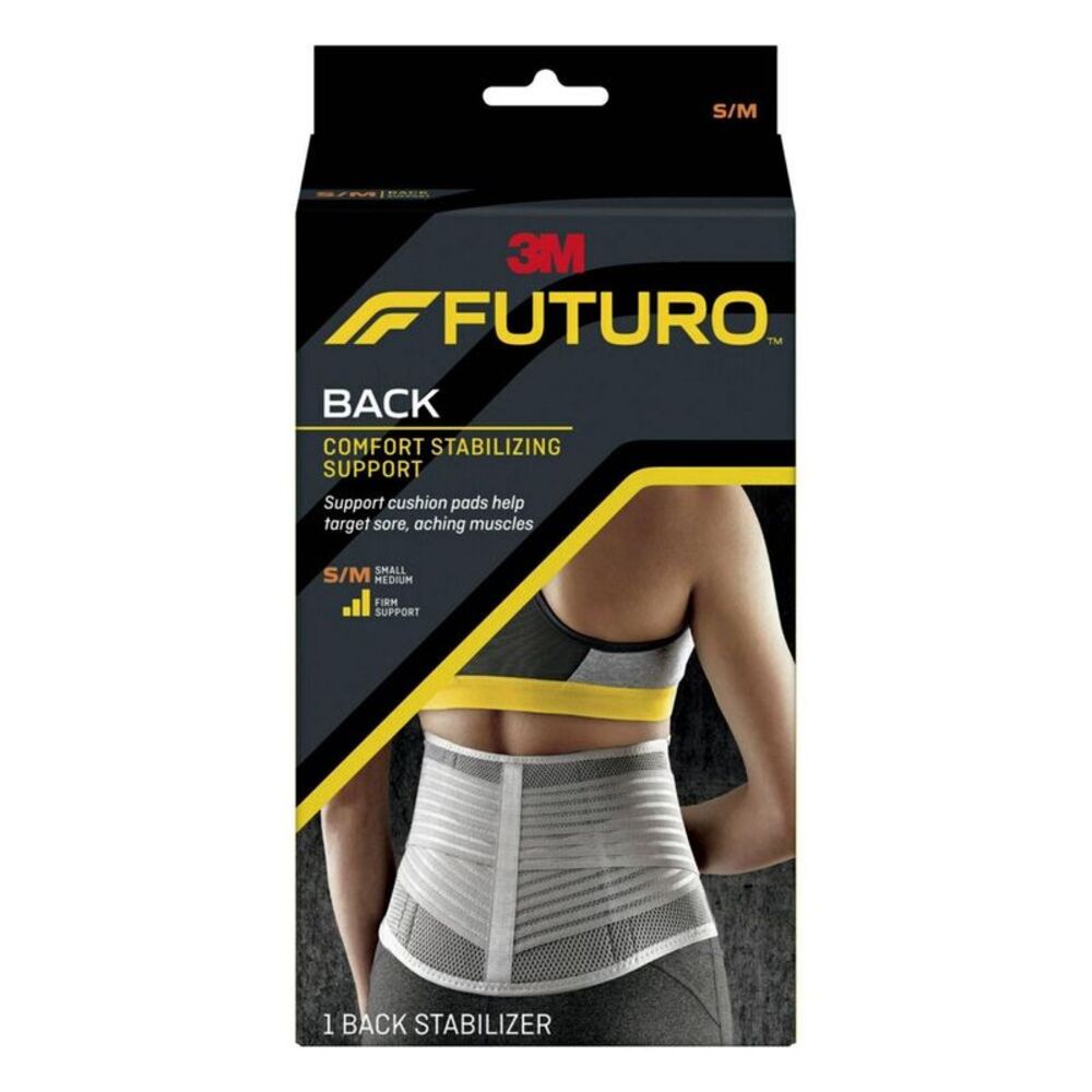 Open Box - FUTURO -  Comfort Stabilizing Back Support S/M Black